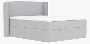 Letto boxspring fatto a mano con contenitore Passion, H3
