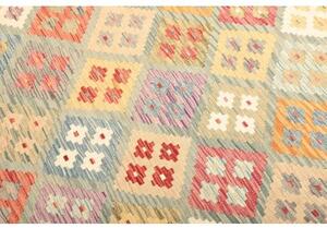 Tappeto Kilim Stilizzato Multicolore 154x200 Cm