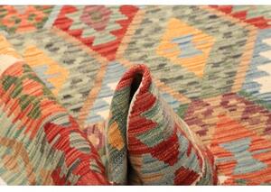 Tappeto Kilim Geometrico Multicolore 155x201 Cm