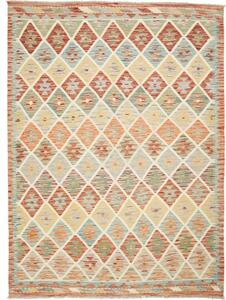 Tappeto Kilim Geometrico Multicolore 160x212 Cm