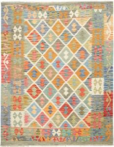 Tappeto Kilim Geometrico Multicolore 153x194 Cm