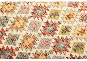 Tappeto Kilim Geometrico Multicolore 154x204 Cm