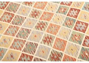 Tappeto Kilim Geometrico Multicolore 160x212 Cm
