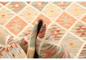 Tappeto Kilim Geometrico Multicolore 160x212 Cm