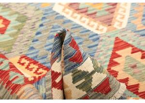 Tappeto Kilim Geometrico Multicolore 155x195 Cm