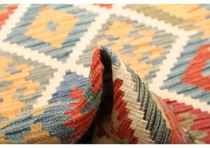 Tappeto Kilim Geometrico Multicolore 151x200 Cm