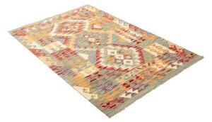 Tappeto Kilim Geometrico Multicolore 103x154 Cm