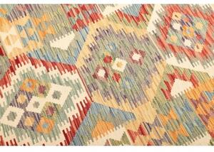 Tappeto Kilim Geometrico Multicolore 103x154 Cm