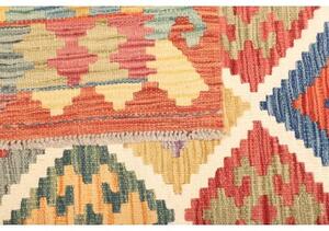 Tappeto Kilim Geometrico Multicolore 151x200 Cm