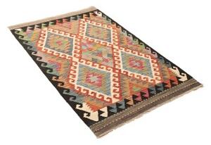 Tappeto Kilim Geometrico Multicolore 100x156 Cm