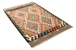 Tappeto Kilim Geometrico Multicolore 103x158 Cm