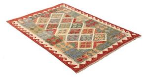 Tappeto Kilim Stilizzato Multicolore 101x142 Cm