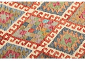 Tappeto Kilim Geometrico Multicolore 100x156 Cm