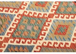 Tappeto Kilim Geometrico Multicolore 103x158 Cm