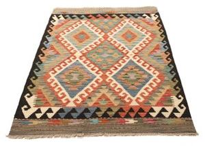 Tappeto Kilim Geometrico Multicolore 103x158 Cm