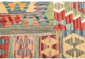 Tappeto Kilim Geometrico Multicolore 102x146 Cm