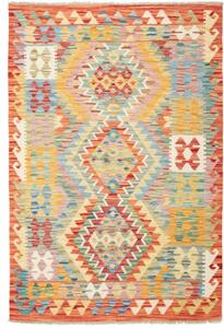 Tappeto Kilim Geometrico Multicolore 102x148 Cm