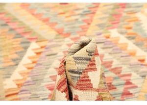 Tappeto Kilim Geometrico Multicolore Corsia 84x289 Cm