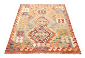 Tappeto Kilim Geometrico Multicolore 102x148 Cm