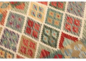 Tappeto Kilim Stilizzato Multicolore 101x142 Cm