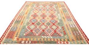 Tappeto Kilim Geometrico Multicolore 199x298 Cm