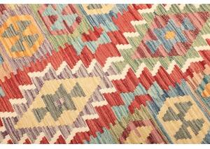 Tappeto Kilim Geometrico Multicolore 102x146 Cm