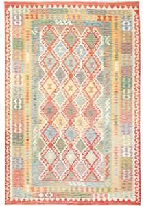 Tappeto Kilim Geometrico Multicolore 199x298 Cm