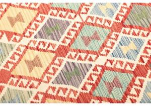 Tappeto Kilim Geometrico Multicolore 199x298 Cm