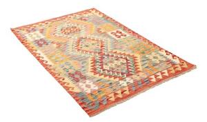 Tappeto Kilim Geometrico Multicolore 102x148 Cm