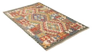 Tappeto Kilim Geometrico Multicolore 101x151 Cm