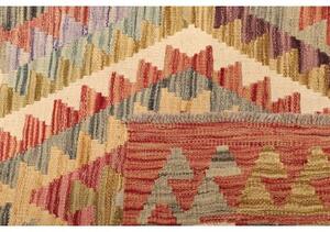 Tappeto Kilim Geometrico Multicolore Corsia 84x289 Cm