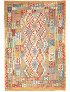 Tappeto Kilim Geometrico Multicolore 200x292 Cm