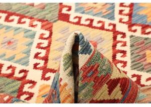 Tappeto Kilim Geometrico Multicolore 171x236 Cm