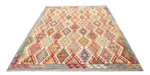 Tappeto Kilim Geometrico Multicolore 181x237 Cm