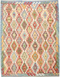 Tappeto Kilim Geometrico Multicolore 181x237 Cm