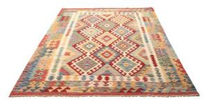 Tappeto Kilim Geometrico Multicolore 171x236 Cm