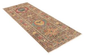 Tappeto Floralia Geometrico Marrone Blu Corsia 76x202 Cm