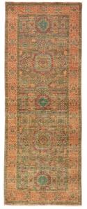 Tappeto Kairo Geometrico Arancione Verde Corsia 76x202 Cm