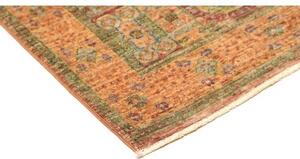 Tappeto Kairo Geometrico Arancione Verde Corsia 76x202 Cm
