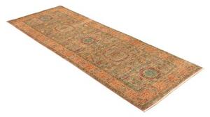 Tappeto Kairo Geometrico Arancione Verde Corsia 76x202 Cm