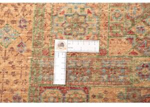 Tappeto Kairo Geometrico Arancione Verde Corsia 76x202 Cm