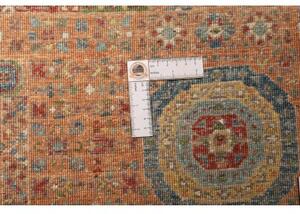 Tappeto Kairo Geometrico Arancione Blu 96x147 Cm