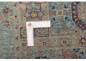 Tappeto Kairo Stilizzato Verde Petrolio Blu Scuro 81x115 Cm