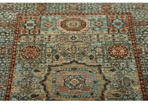 Tappeto Kairo Stilizzato Azzurro Verde Scuro 85x126 Cm