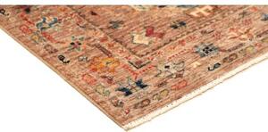 Tappeto Floralia Geometrico Marrone Blu 80x125 Cm