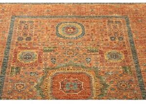 Tappeto Kairo Geometrico Arancione Blu 96x147 Cm