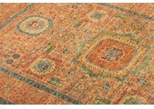 Tappeto Kairo Geometrico Arancione Blu 96x147 Cm