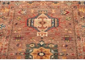 Tappeto Floralia Geometrico Marrone Blu 80x125 Cm
