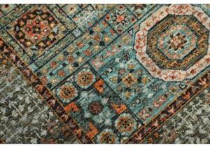 Tappeto Kairo Stilizzato Azzurro Verde Scuro 85x126 Cm