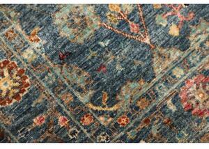 Tappeto Zigler Fine Stilizzato Blu Petrolio Beige 78x119 Cm